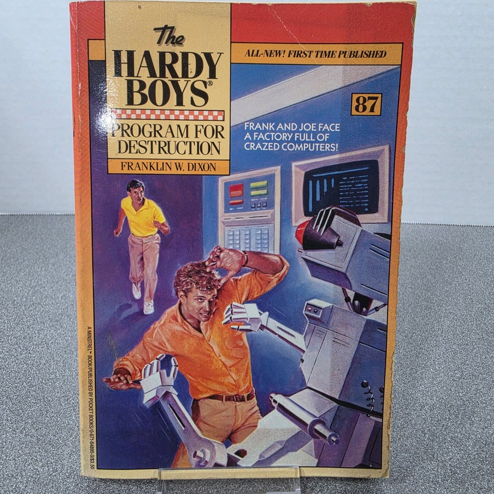 The Hardy Boys Program For Destruction Book 87 Franklin W Dixon Good Paperback